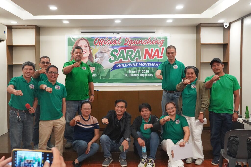 SARA NA PHILIPPINES MOVEMENT OFFICIALLY LAUNCHED IN ILIGAN CITY, IGNITING A NATIONAL CALL FOR ACTION